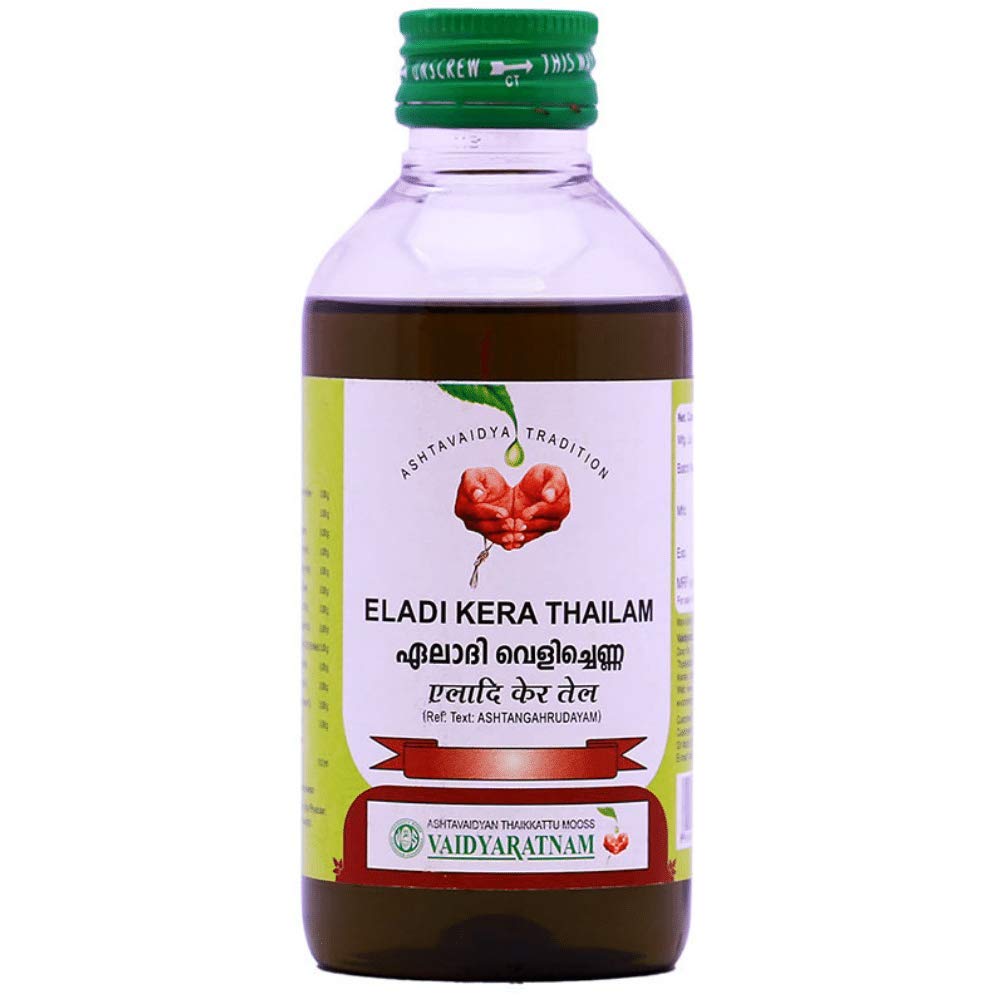 Vaidyaratnam Ayurvedisches Eladi Thailam-Öl