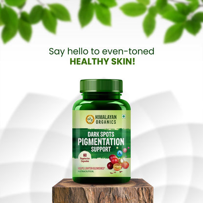 Himalayan Organics Dark Spots Pigmentation Support Vegetarian 60 Capsules