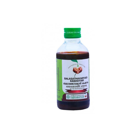 Vaidyaratnam Ayurvedische Balasathavaryadi Kashayam-Flüssigkeit, 200 ml