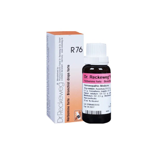 Dr Reckeweg Homöopathie R76 Asthma Forte Tropfen 22 ml