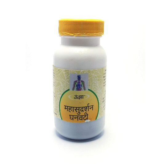 Unjha Ayurvedic Mahasudarshan Ghanvati Tablets