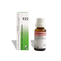 Dr Reckeweg Homoeopathy R22 Nervous Disorders Drops 22 ml