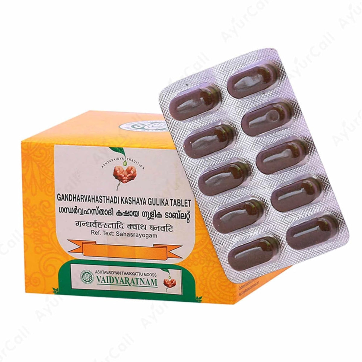 Vaidyaratnam Ayurvedic Gandharvahasthadi Kashaya 100 Tablet