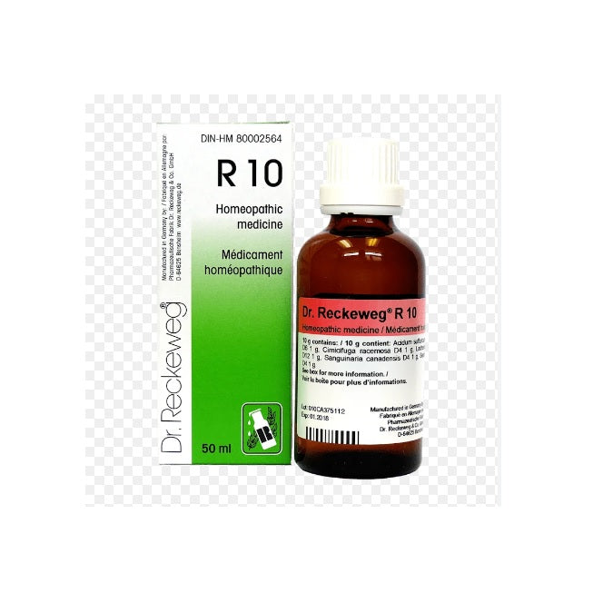 Dr Reckeweg Homoeopathy R10 Climacteric Drops 22 ml