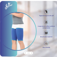 Flamingo Health Orthopädische Premium-Oberschenkelstütze (Paar) Unisex Code 2072