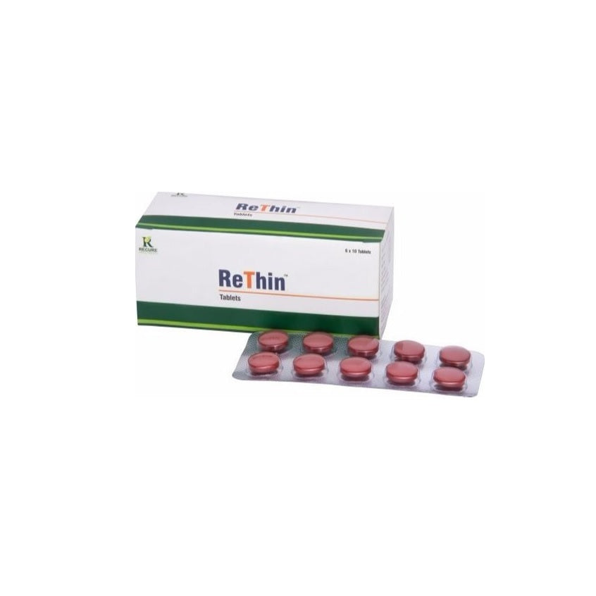 Recure Healthcare Ayurvedic Rethin Obesity 60 Tabletten