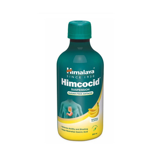 Himalaya Herbal Ayurvedic Himcocid-SF Geschmack Saunf, Minze &amp; Banane Das komplette Antazidum, mehr als nur Linderung Flüssigkeit