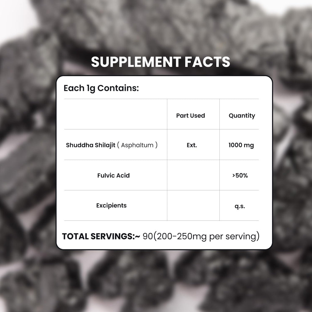 Himalayan Organics Himalayan Shilajit/Shilajeet 20g