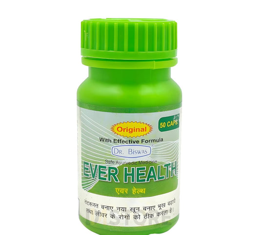 Dr. Biswas Ayurvedic Ever Health Original With Effective Formula 50 Capsule