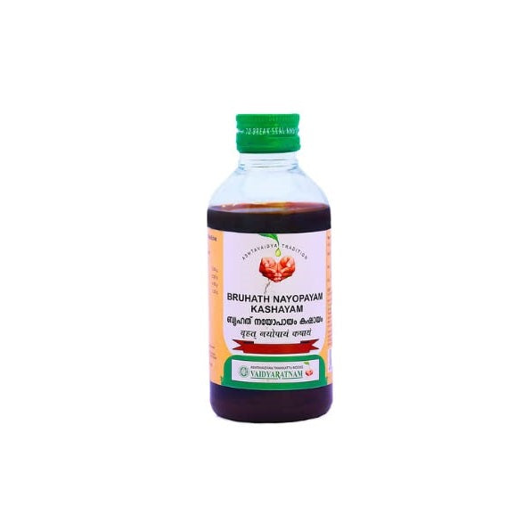 Vaidyaratnam Ayurvedic Bruhath Nayopayam Kashayam Flüssigkeit 200 Ml