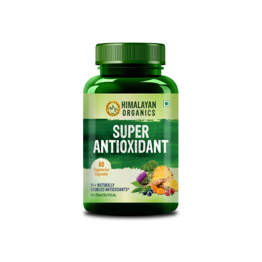 Himalayan Organics Super Antioxidant Supplement, Antioxidantien-Kraftpaket für die allgemeine Gesundheit (60 Kapseln)