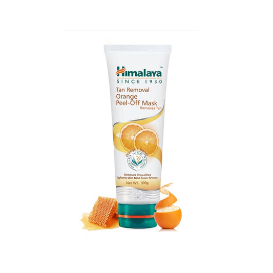 Himalaya Herbal Ayurvedic Personal Care Bräunungsentfernung Orange Entfernt Unreinheiten Hellt den Hautton ab der ersten Anwendung auf Peel-Off-Maske