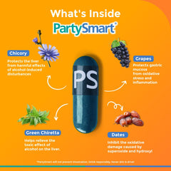 Himalaya Wellness Herbal PartySmart 5 Capsules