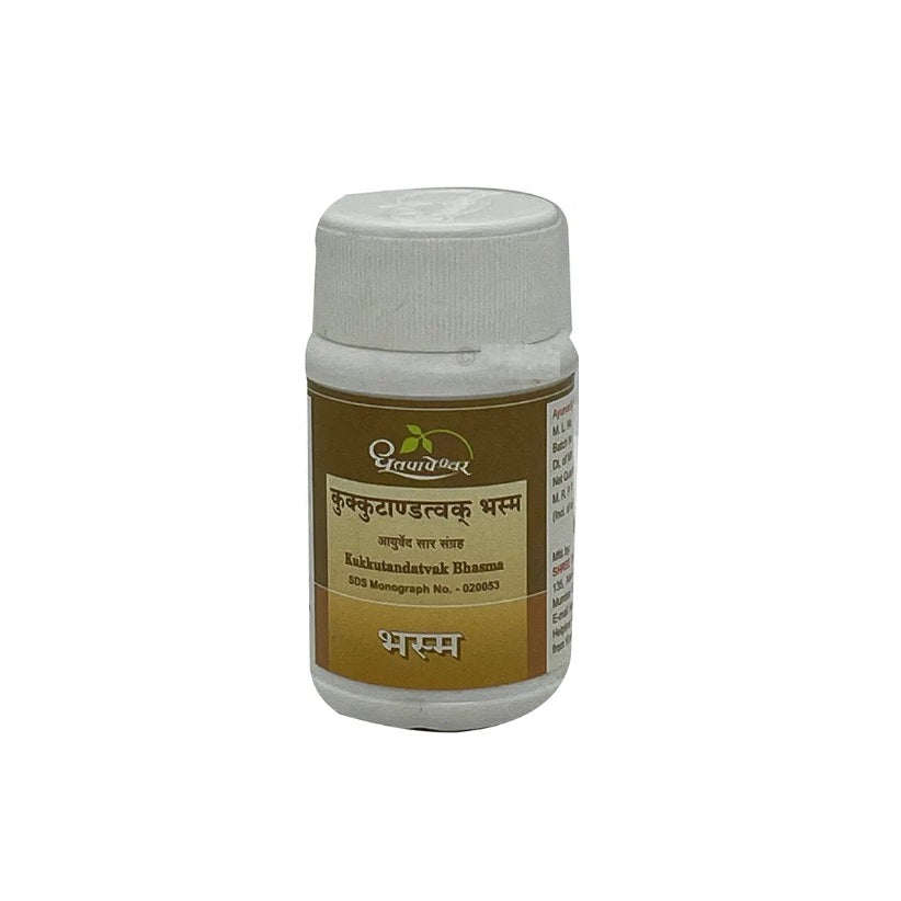 Dhootapapeshwar Ayurvedic Kukkutandatvak Bhasma Powder & Tablet