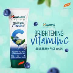 Himalaya Brightening Vitamin C Blueberry,Orange & Strawberry Face Wash