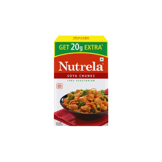 Patanjali Nutrela Soya Chunks 100% Vegetarian 220gm