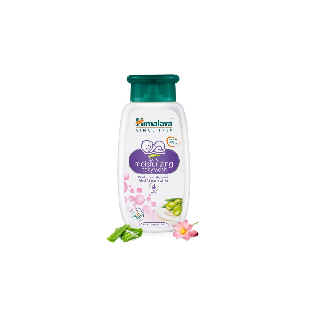 Himalaya Extra Moisturizing Baby Care Wash Soothes Moisturizes Baby's Skin Soap