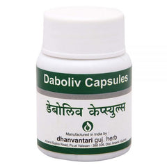 Dhanvantari Ayurvedic Daboliv Useful In Liver Disorder Capsules,Syrup & Plus Syrup