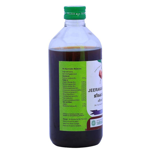 Vaidyaratnam Ayurvedische Jeerakarishtam-Flüssigkeit 450ml