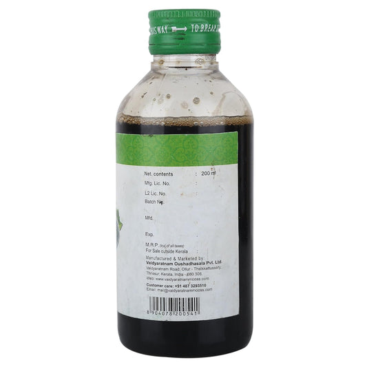 Vaidyaratnam Ayurvedic Digestol Liquid Syrup 200 Ml