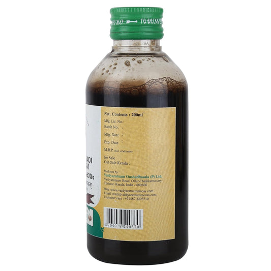 Vaidyaratnam Ayurvedic Chiruvilwadi Kashayam Liquid 200 Ml