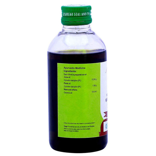 Vaidyaratnam Ayurvedic Durvadi Kera Thailam Oil 200 Ml