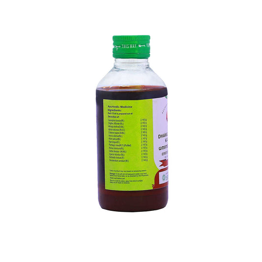 Vaidyaratnam Ayurvedic Dhanadanayanadi Kashayam Liquid 200 Ml