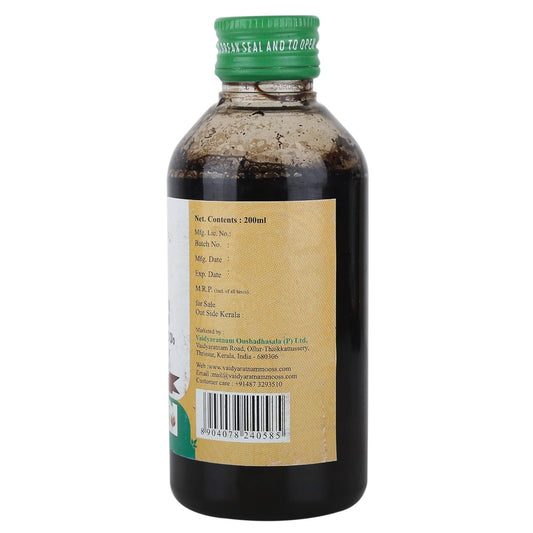 Vaidyaratnam Ayurvedische Drakshadi Kashayam-Flüssigkeit, 200 ml