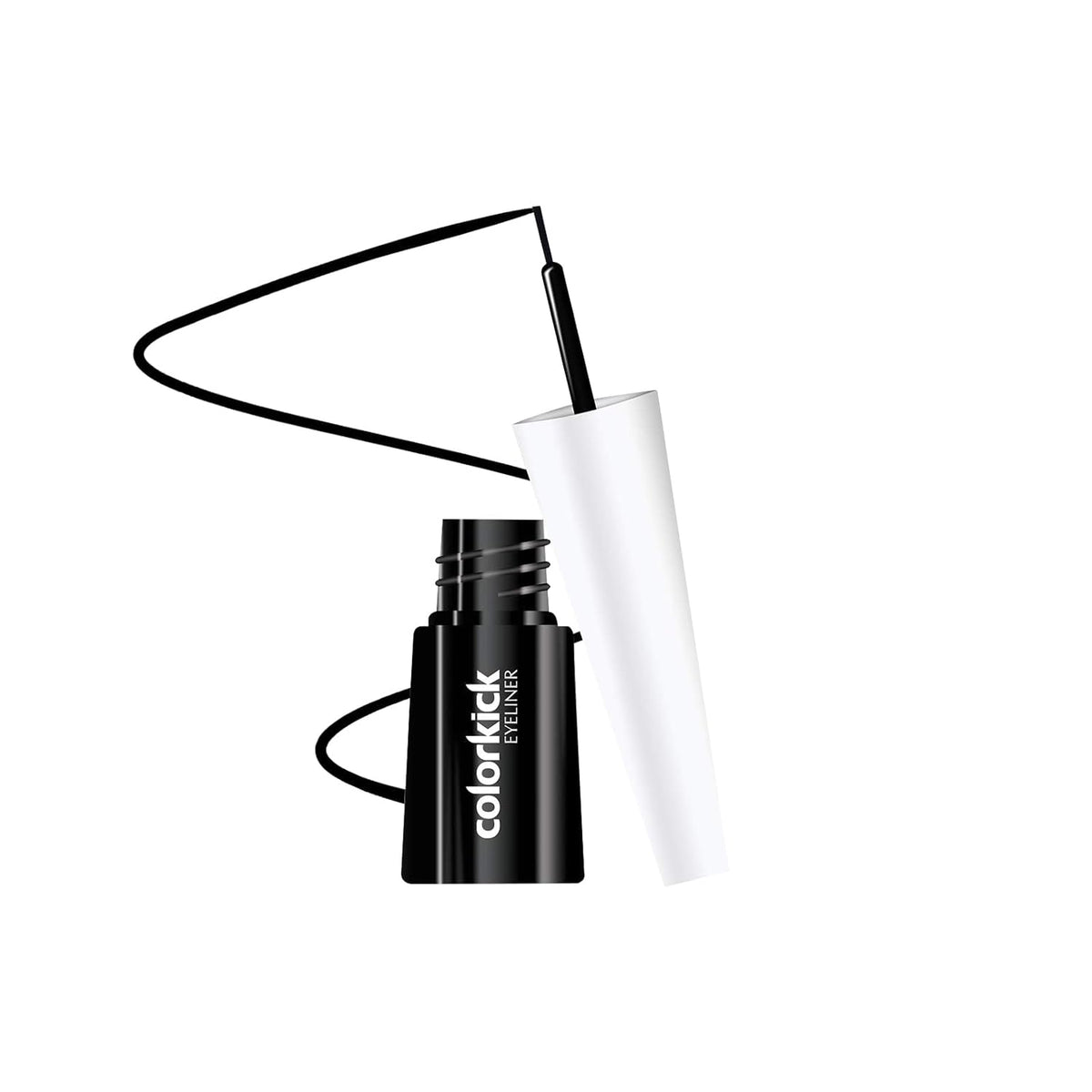 Lotus Make Up Herbals Cosmetics Color Kick Insta Shine Eye Liner Intense Black 3.5ml