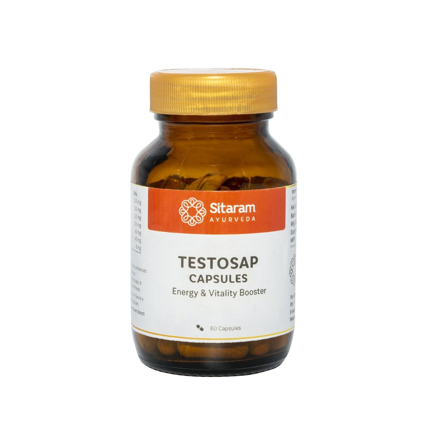 Sitaram Ayurveda Testosap 60 Capsules