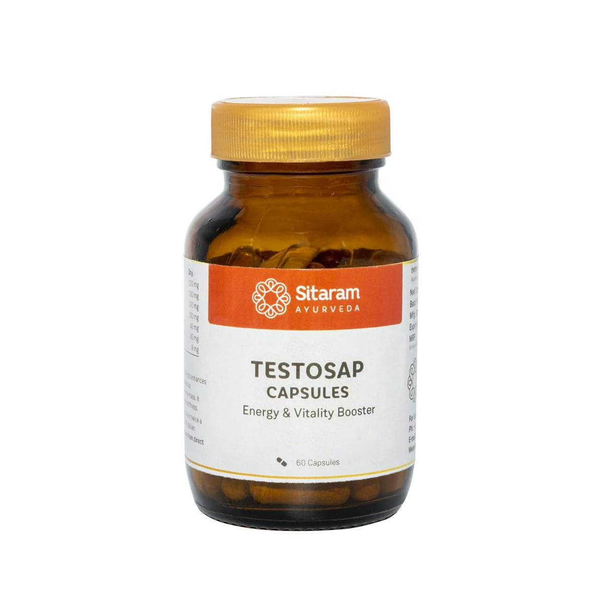 Sitaram Ayurveda Testosap 60 Capsules