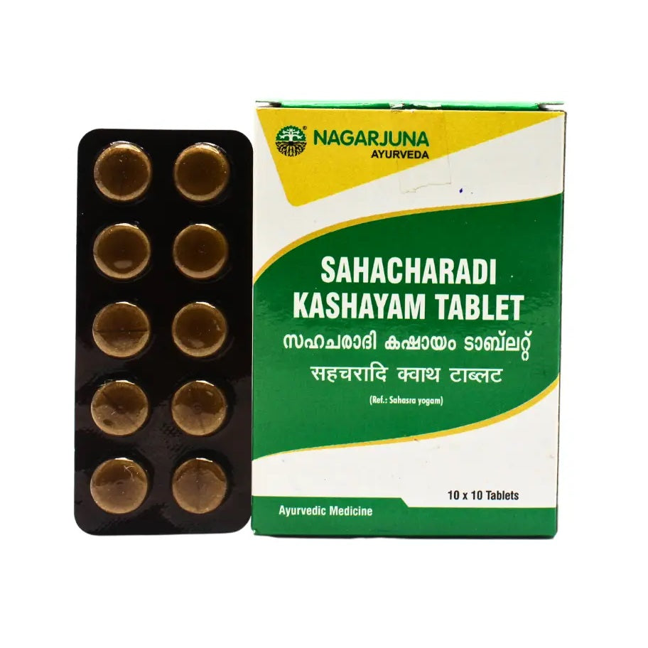 Nagarjuna Ayurrvedic Sahacharadi Kashayam 100 Tablets