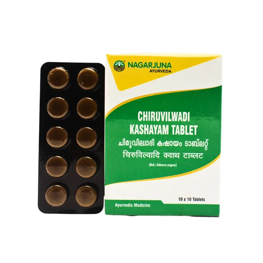 Nagarjuna Ayurvedic Chiruvilwadi Kashayam 100 Tablets