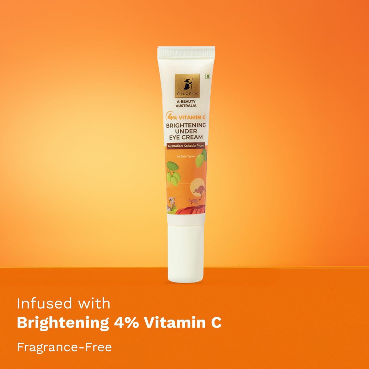 Pilgrim Cosmetics 4% Vitamin C Brightening Under Eye Cream 15 ml | 0.50 fl. oz