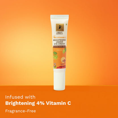 Pilgrim Cosmetics 4% Vitamin C Brightening Under Eye Cream 15 ml | 0.50 fl. oz