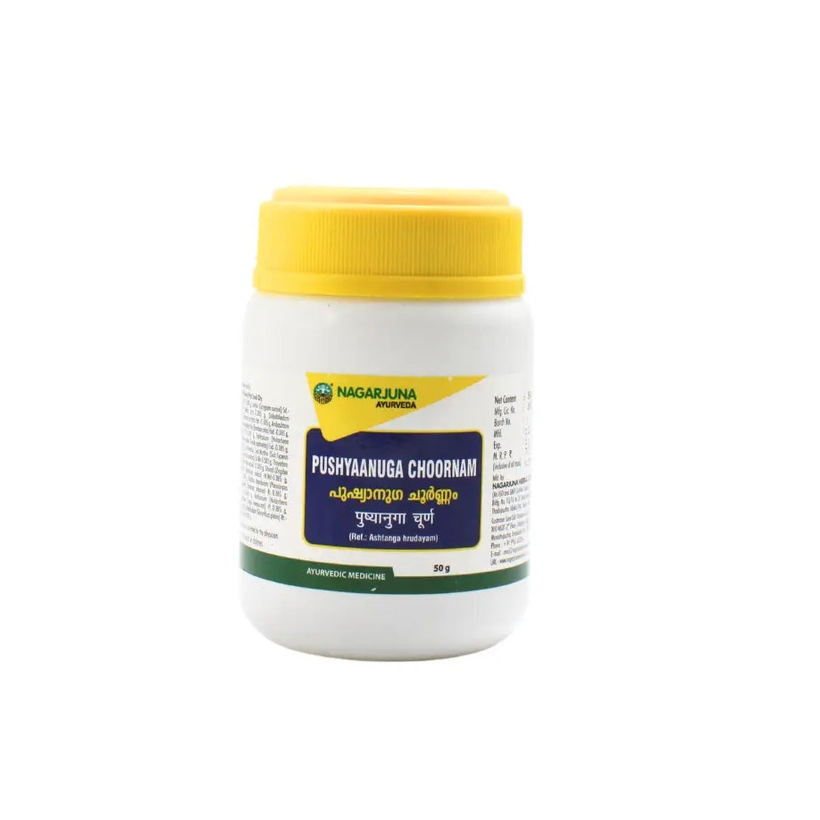 Nagarjuna Ayurvedic Pushyaanuga Choornam Powder 50g