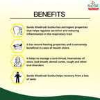 Sandu Ayurvedic Khadiradi Gutika 25 Tablets