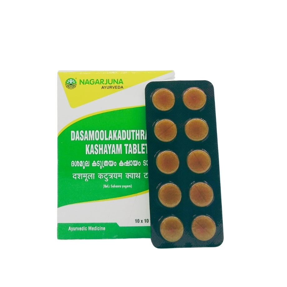 Nagarjuna Ayurvedic Dashamoola Katuthrayam Kashayam 100 Tablets