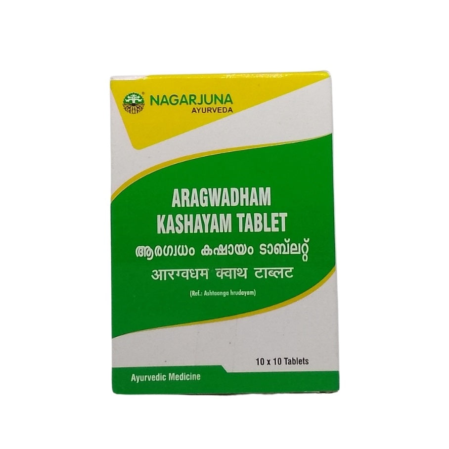Nagarjuna Ayurvedic Aragwadham Kashayam 100 Tablets