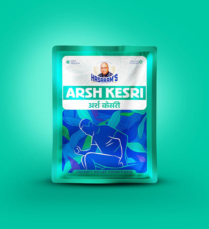 Kesri Marham Arsh Kesri Ayurvedic 20g Powder for Piles Natural Goodness of Kanghi, Khun kharaba etc