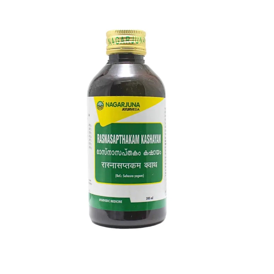 Nagarjuna Ayurvedic Raasnasapthakam Kashayam Liquid 200ml