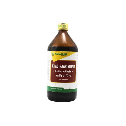 Nagarjuna Ayurvedic Khadirarishta Liquid 450ml