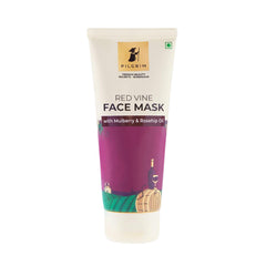 Pilgrim Cosmetics Red Vine Face Mask with Mulberry & Rosehip Oil 100g