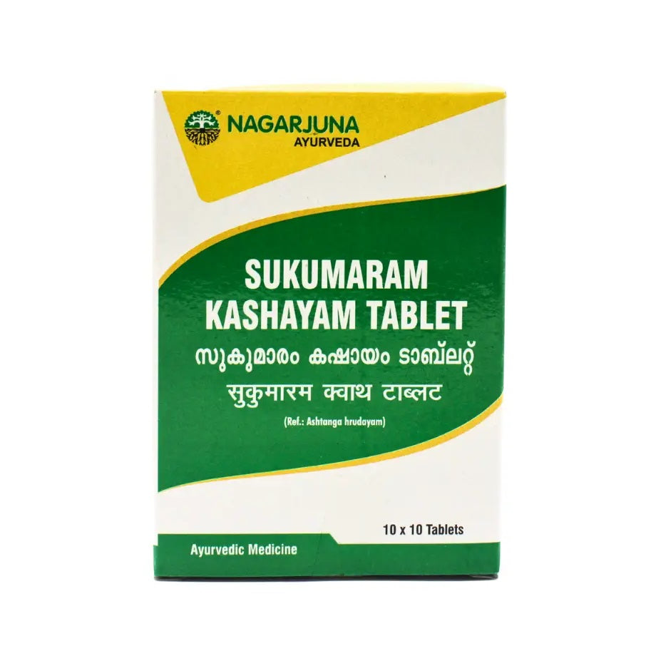 Nagarjuna Ayurvedic Sukumaram Kashayam 100 Tablets