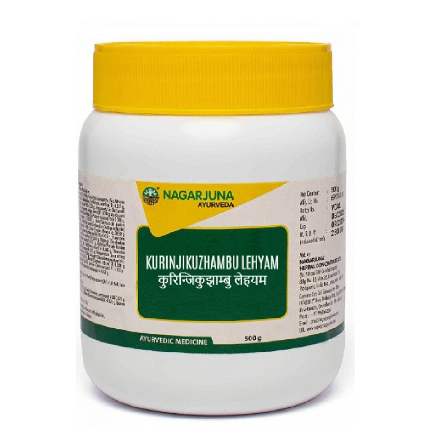Nagarjuna Ayurveda Kurinjikuzhambu Lehyam Paste 500Gm
