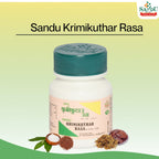 Sandu Ayurvedic Krimikuthar Rasa 25 Tablets