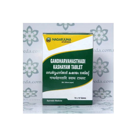 Nagarjuna Ayurvedic Gandharvahasthadi Kashayam 100 Tablets