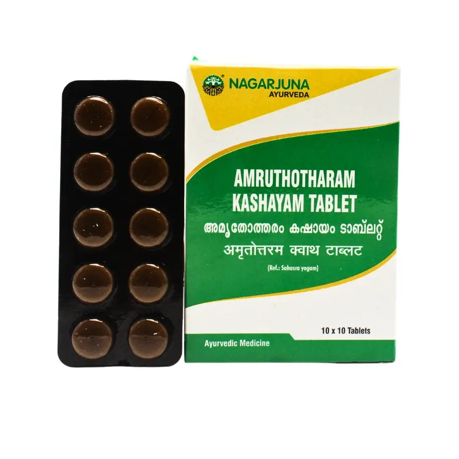 Nagarjuna Ayurvedic Amruthotharam Kashayam 100 Tablets