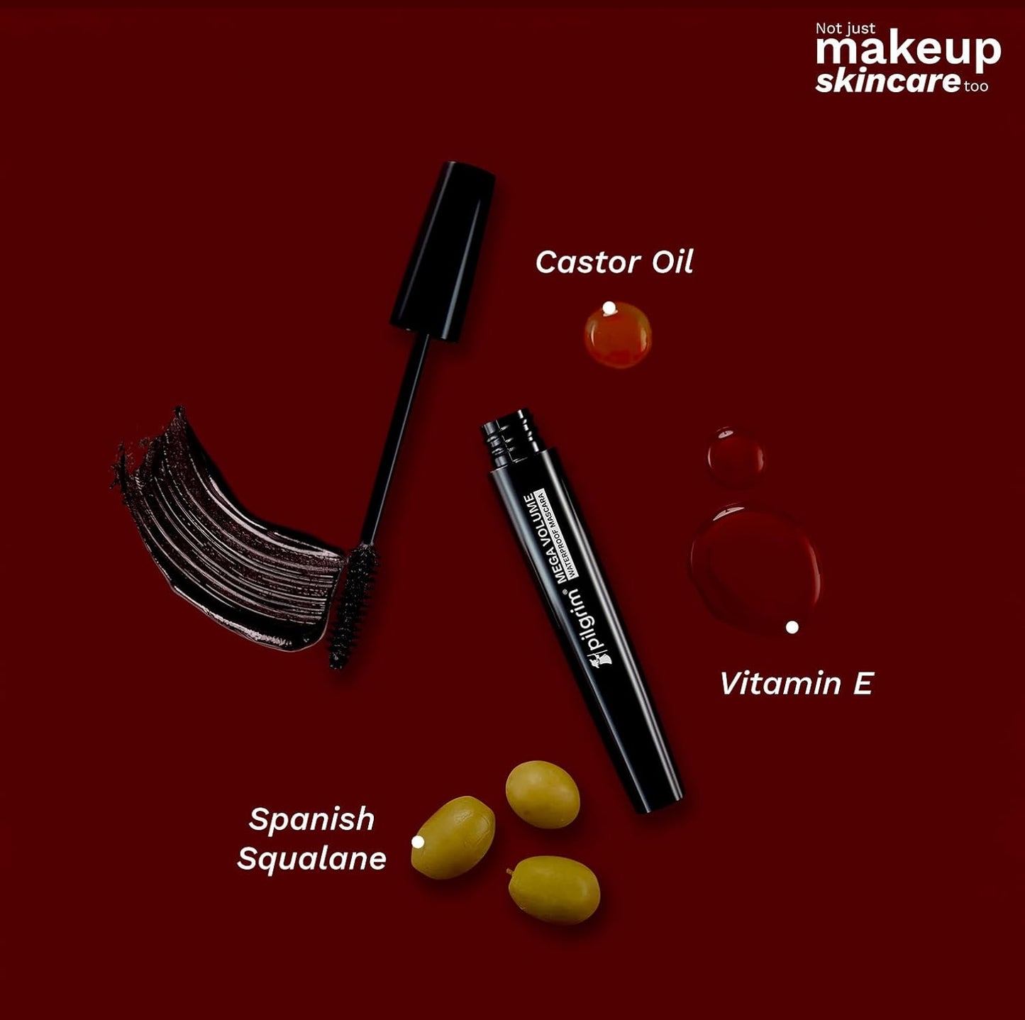 Pilgrim Cosmetics Mega Volume Waterproof Mascara 5ml