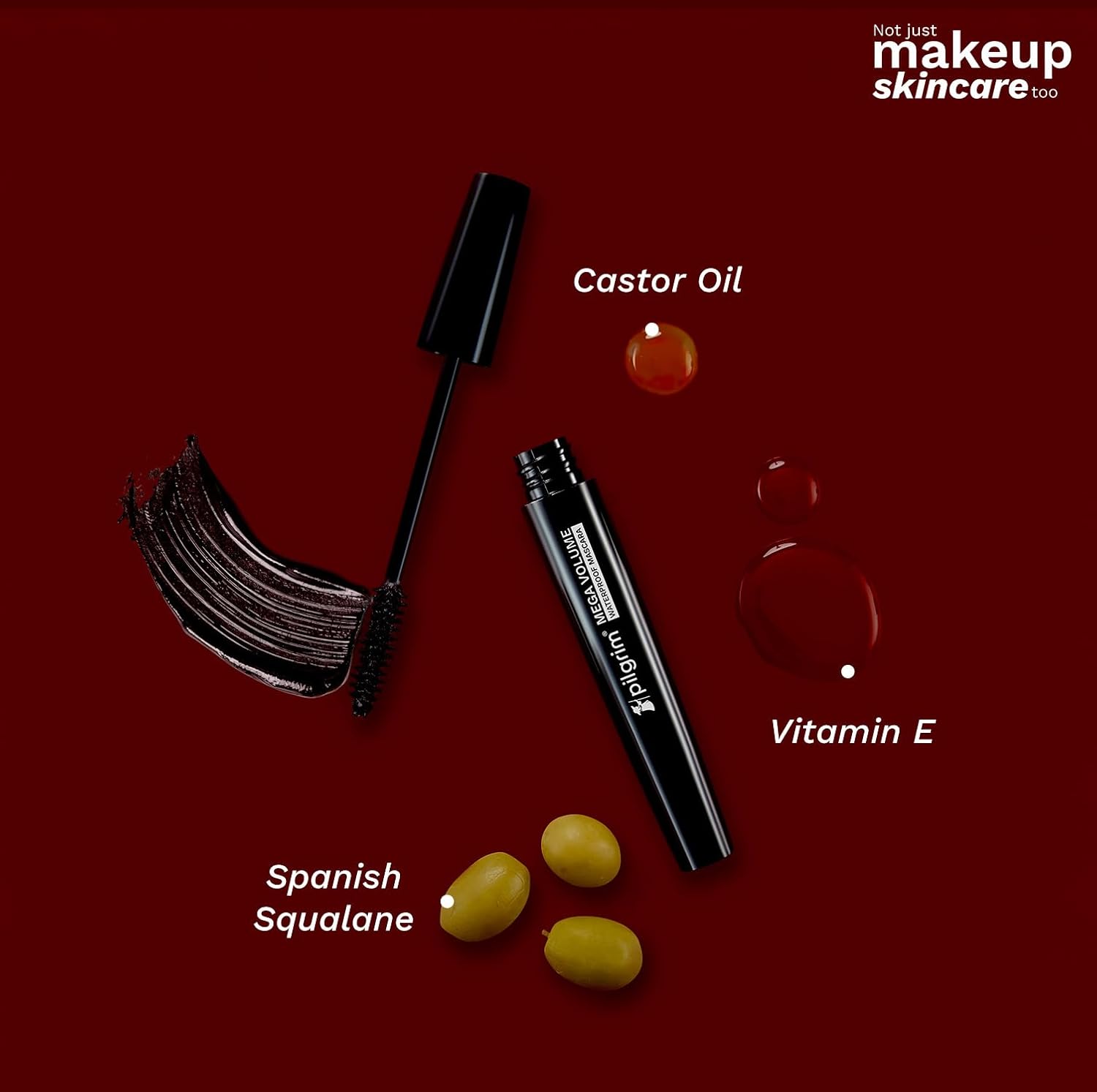 Pilgrim Cosmetics Mega Volume Waterproof Mascara 5ml